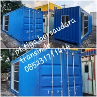 Office container 20 fed gudang 