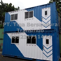 Box Container Office Dua Lantai